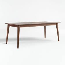 Westboro 38 trestle dining table. Tate Walnut Extendable Midcentury Dining Table Crate And Barrel Uae