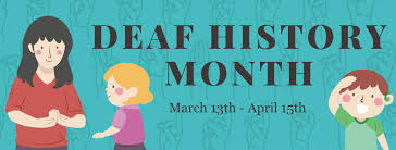 Learn answers to common questions months of the year. Deaf History Month March 13th To April 15th Alachua County Library District