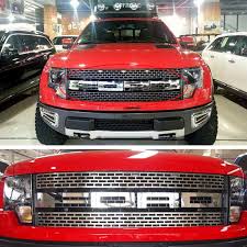 Ford truck enthusiasts site navigation. Abs Front Hood Grille 3d Red Letters Cover Part Accessories For 2009 2014 Ford F150 Raptor Svt F150 Accessories Accessories Ford F150ford F150 Accessories Aliexpress