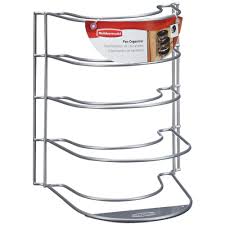 cabinet stand alone pan organizer