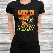 Download Cn Uncle Grandpa Pizza Steve Here To Party T Shirt Teeuni Store
