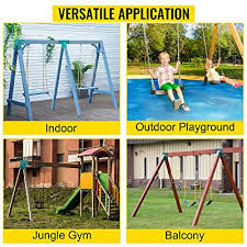 With easy to find supplies and a bit of manual labor, you'll have your own swing set in no time. Buy Vevor Swing Set Brackets 7 87 Swing Bracket A Frame Construction Swing Set Hardware Iron Material With Black Powder Coated Diy Swing Set End Bracket Swing Set Kit For 2 4x4 Legs 1 4x6