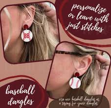 Basketball Dangle Earring, Basketball Ball Season, Basketball Mom,  Basketball Mom Gift, Sport Earring, Basketball Apparel, Number Earring