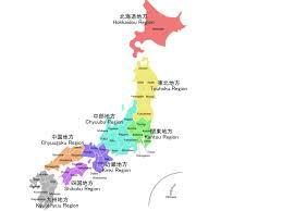 We can create the map for you! Political Map Prefectures And Regions Evan S Easy Japanese