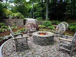 Relaxing in front of a backyard fire can be the perfect ending to a busy day.assuming the fire pit is safe! Top 50 Best Fire Pit Landscaping Ideas Backyard Designs