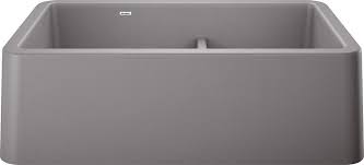 Your request has been sent! Amazon Com Blanco Biscuit 402328 Ikon Silgranit 60 40 Double Bowl Apron Front Farmhouse Kitchen Sink 33 X 19 Home Improvement