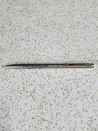 VINTAGE CHROMATIC PEN ADVERTISING BYRONS "BUD" & RUTH BEMIS GREENCASTLE,  IN.