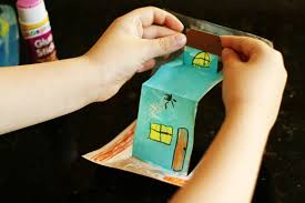 Do not place it on, as this is far more likely to collapse it. Spooky House Pop Up Cards Make And Takes