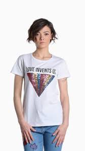 Payetli Ucgen Desenli Beyaz T Shirt T 3030 Kapida Odemeli Ucuz Bayan Giyim Online Alisveris Sitesi Modivera Com Kadin Olmak Kadin Tisort Tisort Modelleri