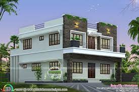 Using geolocation, i set the location of my house model by importing the google image. Front Side And Back View Of Box Model Home Kerala Home Design Kerala House Design House Front Design House Design