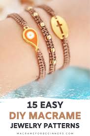 I decided to take the same technique and try it out on a smaller scale with this necklace. 15 Easy Diy Macrame Jewelry Projects For Beginners Macrame For Beginners