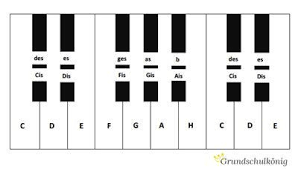 Klaviertastatur beschriftet zum ausdrucken : Arbeitsblatter Zum Thema Notenzeilen Und Klaviertasten Mit Und Ohne Beschriftung Z B Fur Den Musik Unterricht An Der Gru Klaviertasten Klavier Lernen Klavier