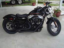 Harley Forty Eight With Vance And Hines Big Radius Pipes Harley Davidson Bikes Harley Davidson Harley
