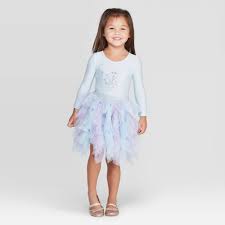Toddler Girls Disney Elsa Long Sleeve Tutu Dress Light Blue 5t Girl S Disney Dresses Crochet Dress Girl Girls Lace Dress