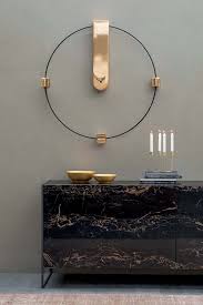 Choose contactless pickup or delivery today. Clock In Lacquered Metal And Ceramic Idfdesign