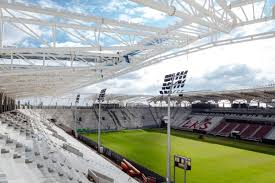 Unii budowa hali meczowej i trybun stadionu | u/c. Najnowsza Galeria Zdjec Z Budowy Stadionu Lks U Lodzki Sport