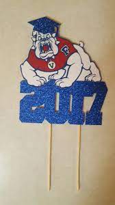 Fresno State Graduation Party Cake Topper High School Graduation Party Decorations Graduation Party Cake Graduation Party