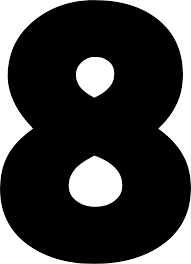 SVG > number 8 eight - Free SVG Image & Icon. | SVG Silh
