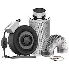 The steel water pump pulley was used to power the clutched cooling fan to pull cool air through the radiator. Vivosun Air Filtration Kit 4 Inch 203 Cfm Inline Fan With Speed Controller 4 Carbon Filter And 8 Feet Of Duct Inline Fan Grow Tent Air Purification Systems