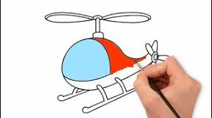 Kumpulan gambar mewarnai helikopter, pesawat terbang mirip capung. Sangat Mudah Menggambar Dan Mewarnai Helikopter Belajar Menggambar Dengan Mudah Cute766