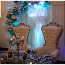 We supply king and queen throne chairs making your top table display even more striking. Jweventsuite Silver White King Queen Throne Chairs