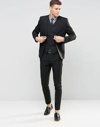 Image 1 Of Asos Skinny Suit In Black Dapper Mens Fashion Mens Fashion Suits Mens Suits