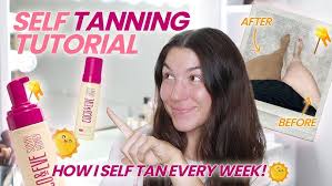 Self Tanning Tutorial