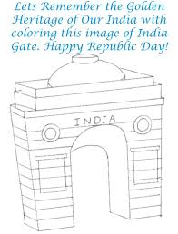 The spruce / miguel co these thanksgiving coloring pages can be printed off in minutes, making them a quick activ. India Gate Coloring Page Printable For Kids