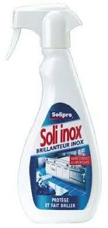 Nettoyant Inox Brillanteur Pulverisateur 500 Ml Solipro Metro