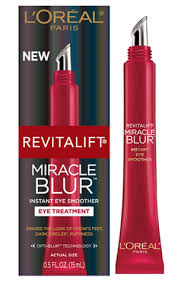 L Oreal Revitalift Miracle Blur Eye Instant Eye Smoother Erases The Look Of Crows Feet Lines And Bags Eye Awakeni Loreal Revitalift Loreal Skin Care Loreal