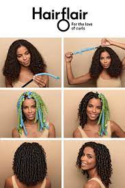 Corkscrew Curlformers Inspired Heat Less Curled Looks Hair Styles Hair Dyed Natural Hair