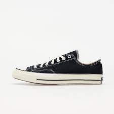 Converse men's chuck taylor all star '70s sneakers, parchment, off white. Men S Shoes Converse Chuck Taylor All Star 70 Ox Black Black Egret Footshop