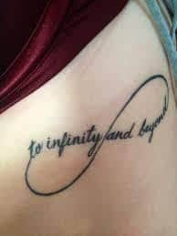 I've already written about my nostalgia for nineties tattoos, but now i'm going to focus on a trend which is very current. 49 To Infinity And Beyond Tattoo Ideas Tattoos Infinity Tattoos Couple Tattoos