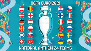 The bridge type font is similar to the text of the official uefa euro 2020 logo in fact, the bridge type font is. Uefa Euro 2021 National Anthem Of The 24 Teams Youtube