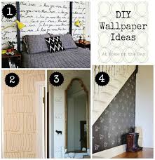 Diy Wallpaper Ideas Diy Wallpaper Home Diy Home