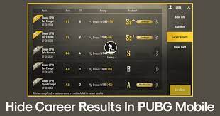 Career Hide Mobile Pubg Results If You Have Been Playing Pubg Mobile For A While Then You Might Know That T Career Mobile Offers Latest Gadgets