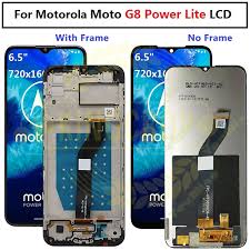 6 5 Original For Motorola Moto G8 Power Lite Lcd Display Touch Screen Digitizer Assembly For Moto G8 Power Lite Lcd With Frame Mobile Phone Lcd Screens Aliexpress