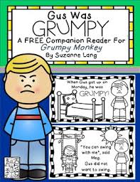 Free Companion Reader For Grumpy Monkey Gus Was Grumpy By Sherri Cheshire