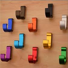 Top quality for your home. Aluminum Candy Color Decorative Wall Hooks Racks Clothes Hanger Metal Towel Coat Robe Hook Bathroom Accessories Robe Hook Decorative Wall Hookswall Hook Aliexpress