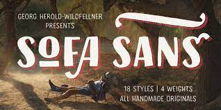 Sofa Sans Slanted