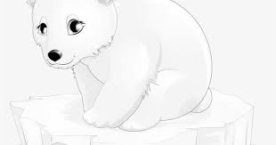 Polar Bear Clipart Polar Bear Baby Clipart Transparent Png Polar Bear Drawing Polar Bear Cartoon Bear Clipart