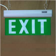 Product title ainfox led exit sign emergency lighting 120v/277v ac. Led Exit Sign Lamp Rechargeable Emergency Light With Ni Cd1 2v Battery Led Emergency Exit Light 3w 6 8 Green Leds Lighting Rechargeable Emergency Light Emergency Lightrechargeable Emergency Aliexpress
