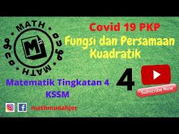 Nota ringkas matematik tingkatan 4 bab 4: Matematik Spm Fungsi Dan Persamaan Kuadratik Tingkatan 4 Kssm Youtube