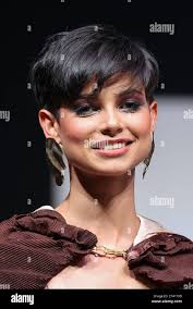 Chocolate dress runway hi-res stock photography and images