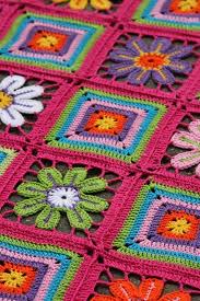 Pinterest floral pattern granny squares. Yoshi Crochet Blanket Made With Lots Of Granny Squares Description From Pinterest Com I S Crochet Blanket Patterns Crochet Patterns Afghan Crochet Patterns
