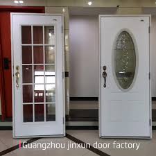 Frameport clear glass 28 inch by 80 inch 10 lite interior slab french door. Half Lite Steel Entry Door Slab Without Glass Buy Door Slab Without Glass Exterior Metal Door Slabs Entry Door Product On Alibaba Com