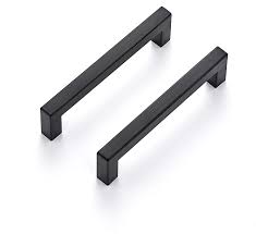 Kitchen cabinet handles and kitchen cabinet pulls, on the other hand, can give a kitchen a more sophisticated or elegant look. Buy Ravinte 30 Pack 5 Inch Kitchen Square Cabinet Handles Matte Black Cabinet Pulls Black Drawer Pulls Kitchen Cabinet Hardware Kitchen Handles For Cabinets Cupboard Handles Drawer Handles Online In Vietnam B07wxnzmxj