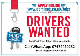 • order with domino's carside delivery™ • pull up • check in … • your order will be out our door in less than 2 mins after it's ready or your next pizza's free. Dominos Pizza Delivery Job Colchester Expired Friday Ad