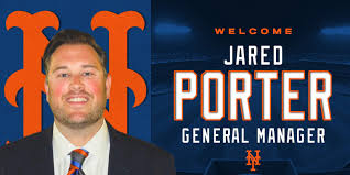 New york — new york mets general manager jared porter sent graphic, uninvited text messages and images to a female reporter in 2016 when he was working for the chicago cubs, espn reported monday night. Mets Hire Jared Porter As New Gm Mlb Com