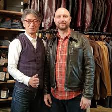 Aero Leather Clothing On Instagram Today I Visited Marijuan Tokyoshop A Long Time Aero Stockists I Was Shown Around Leather Jacket Men Mens Jackets Leather